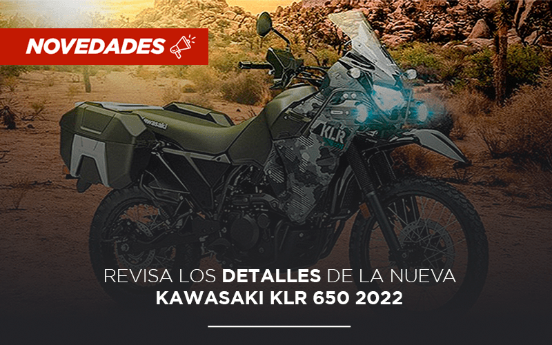 Revisa los detalles de la Kawasaki KLR 650 2022